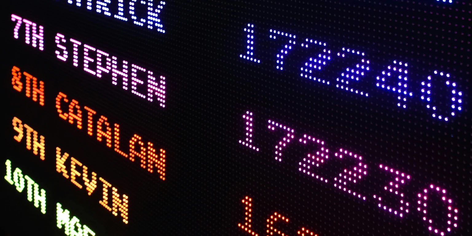 GameRank leaderboard interface